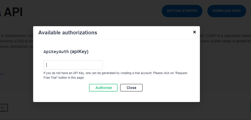 Authorize